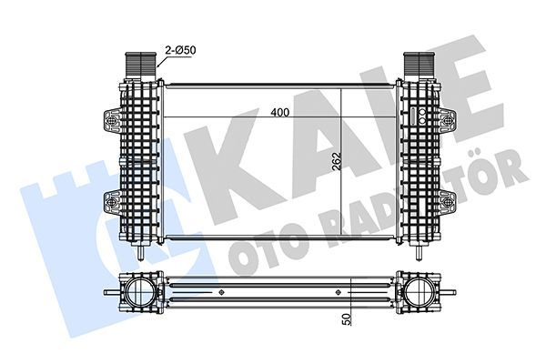 Turbo Radyatörü  MGA 87176