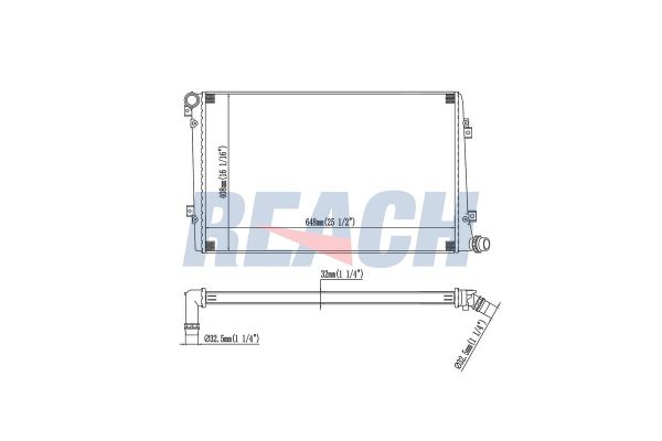 Su Radyatörü  BEHR 8MK 376 765-124