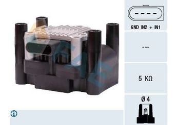 Ateşleme Bobini  SAGEM 10123  30905106 30905106B 30905106D 32905106 032 905 106 32905106B 032 905 106 B 32905106D 032 905 106 D 32905106E 032 905 106 E 32905106F 032 905 106 F UF277 UF-277 030 905 106