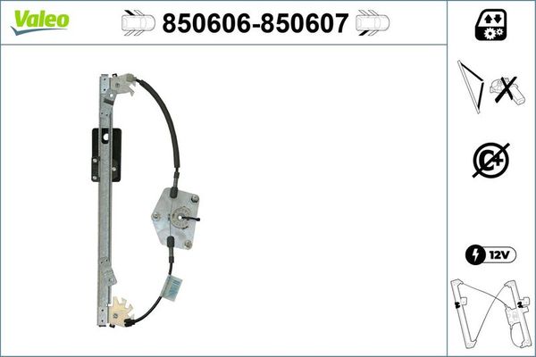 Cam Krikosu Arka Sol VALEO 850606