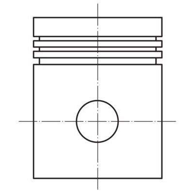 Piston (84.00MM-STD)  MAHLE 008 65 00