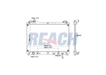 Su Radyatörü  RADISEN RR 64199  1770065J30 1770065J10 1770065J20 17700-65J10 1770065J30A00
