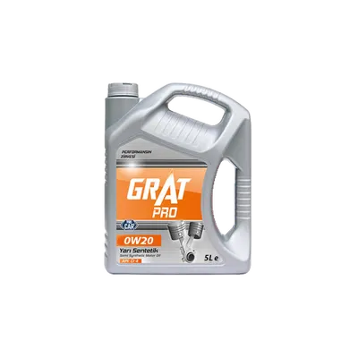 Motor Yağı (5 Lt) 0W20  GRAT 600205