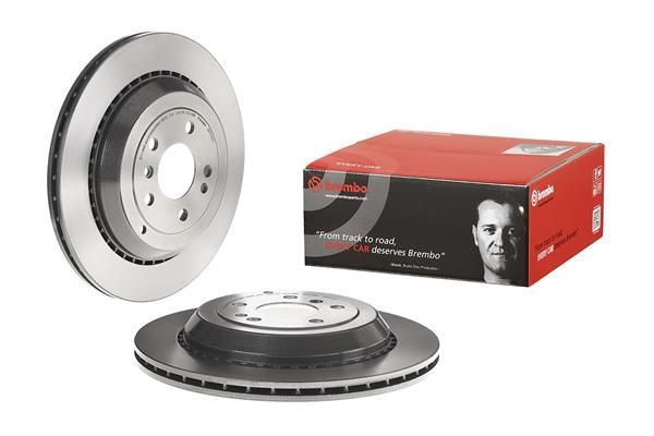 Fren Disk Ayna Arka Sağ ve Sol Mercedes GL -Serisi (BM 164)(03.2006->)  BREMBO 09.R124.21