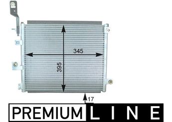 Klima Radyatörü  MAHLE AC 432 000P  9760605000 9760605500