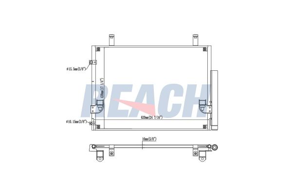 Klima Radyatörü  Toyota Hilux (KUN)(2005->)  NISSENS 940083