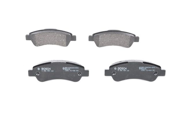 Fren Disk Balata Arka Peugeot Boxer (330/333/335) P.Van (H2) Aks:3000mm (2010->)  BOSCH 0 986 494 110