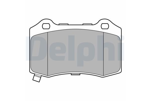 Fren Disk Balata Arka Chrysler 300C (LE/LX)(2004->)  DELPHI LP3676