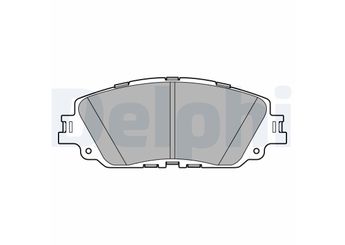 Fren Disk Balata Ön DELPHI LP3596   446533480 446576010 0446533480 0446576010