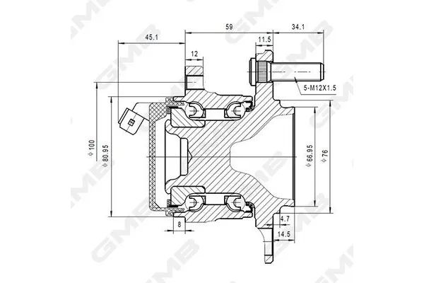 Porya Arka Sağ veya Sol Kia Sportage (QL)(2016->)  BSG 44-600-009