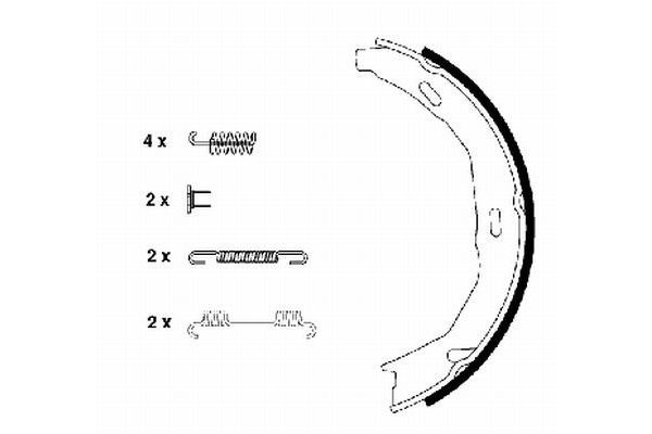 El Fren Balatası  TEXTAR 91066900