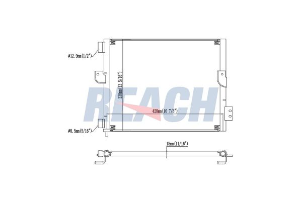 Klima Radyatörü  Hyundai Atos Prime (MX)(2000->)  DELPHI TSP0225285