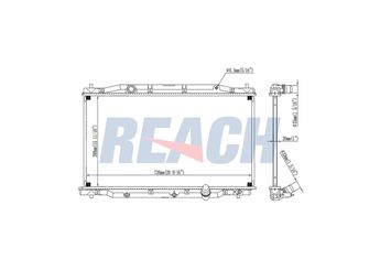 Su Radyatörü  DENSO DRM21105  19010R06E01