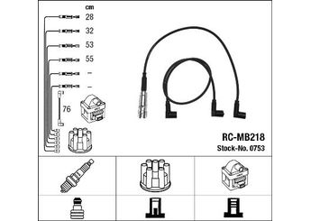 Buji Kablosu  NGK 0753  
