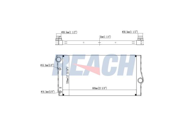 Su Radyatörü  BMW 5 Serisi Gran Turismo (F07)(11.2009->)  VEKA 16-2700B