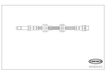 Fren Hortumu Arka Sağ veya Sol CORTECO 49384162  49384162 34306798466