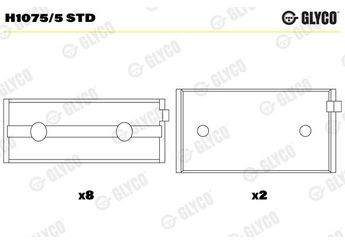 Ana Yatak (STD)  GLYCO H1075/5 STD  5888227