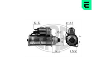 Marş Dinamosu  ERA 220180  95VW11000CB 2A911024B 02A911024B 2A911024G 02A911024G 2A911024GX 02A911024GX