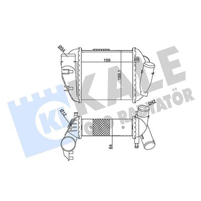 Turbo Radyatörü  KALE 352390