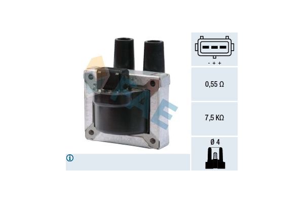 Ateşleme Bobini  Renault Laguna (B56)(04.1994->)  FAE 80232