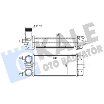 Turbo Radyatörü  Ford EcoSport (CR6)(2017->)  KALE 375660
