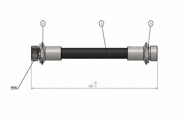 Fren Hortumu Arka Sağ veya Sol CAVO C900 952A