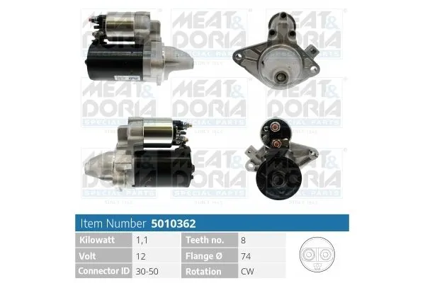 Marş Dinamosu  Peugeot 107 (05.2005->)  PSA ORJINAL 5802AL