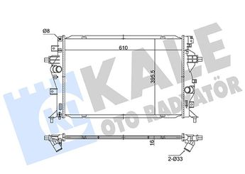 Su Radyatörü  KALE 363270  1711753277 25310G2000