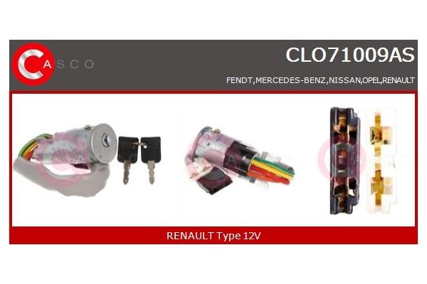 Kontak Anahtarı  Renault Clio I Faz I / II (B/C57)(01.1991->)  HELLUX HLC600082