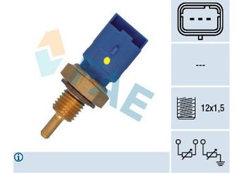Hararet Müşürü  FAE 33795  133897 1338A6 1365086CT0 1338 97 1338 A6 96310010 96.310.010 96368027 96.368.027 9631000880 9636777280 1338.97 1338.A6 96 36 777 280 TX239 TX-239 13650-86CT0