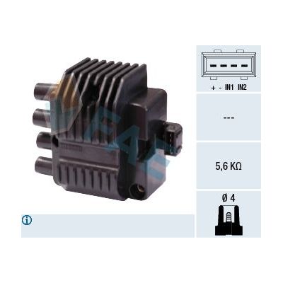 Ateşleme Bobini  Opel Zafira A (1999->)  FAE 80210