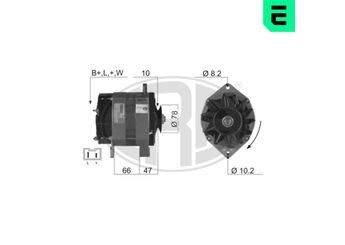 Alternatör  ERA 210163A  7701352054 6025007592 60 25 007 592 7700754852 77 00 754 852 7700796907 77 00 796 907 7700796914 77 00 796 914 7701351764 77 01 351 764 77 01 352 054 7701499441 77 01 499 441 7701499446 77 01 499 446