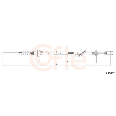 Debriyaj Teli  IMPERIAL KDX1841150