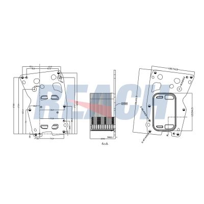 Motor Yağ Soğutucu  FROW 836.1540.005