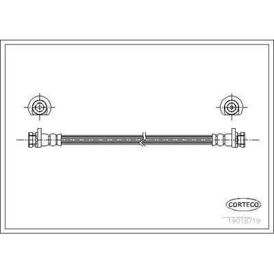 Fren Hortumu Arka Sağ veya Sol OSSCA 00772