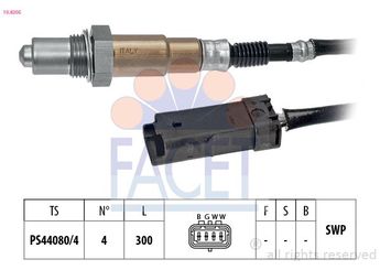 Oksijen (Lambda) Sensörü  FACET 10.8205  9802294280 98 022 942 80 9810634380 98 106 343 80 3641578 3 641 578
