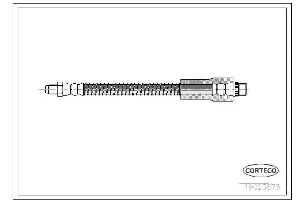 Fren Hortumu Ön Sağ veya Sol MGA 51196
