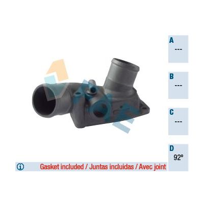 Termostat  Opel Astra G Coupe (2000->)  AKD OP143123