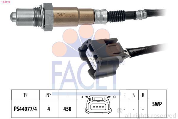 Oksijen (Lambda) Sensörü  Infiniti Q50 (V37)(2013->)  NGK 90848