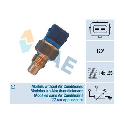 Hararet Müşürü  Renault Espace /Grand Espace (JE0)(12.1996->)  FAE 34460