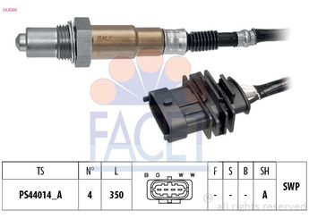 Oksijen (Lambda) Sensörü  FACET 10.8305  55568668 55 568 668 855251 8 55 251