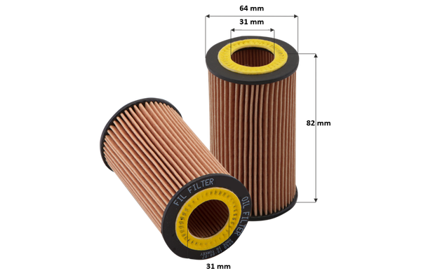 Yağ Filtresi  BMW 3 Serisi Sedan (F30N)(09.2015->)  FIL FILTRE MLE 1759