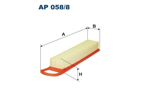 Hava Filtresi  MINI Countryman (R60)(2010->2016)  FILTRON AP 058/8