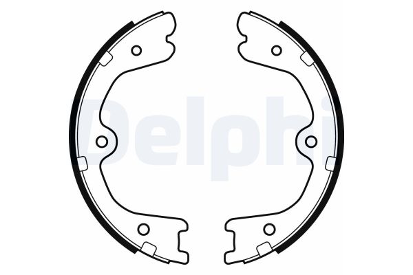 El Fren Balatası  Nissan Pathfinder 4/5 Kapı (R51)(01.2005->)  DELPHI LS2037