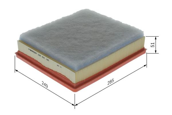 Hava Filtresi  Renault Master II Tip 2 Kamyonet / Şasi - Çift Kabin (09.2003->)  BOSCH F 026 400 166