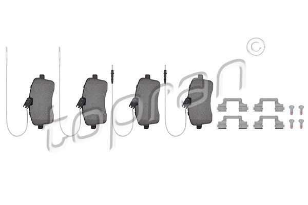 Fren Disk Balata Ön Jeep Grand Cherokee (WJ/WG)(1999->)  MANDO MBF015779