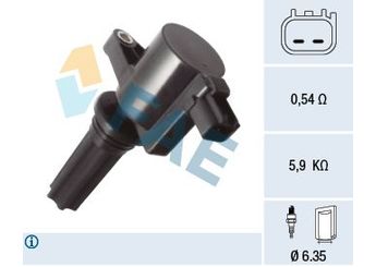 Ateşleme Bobini  FAE 80438  2W4E12A366AC 2W4E12A366AD 133887 2503887 C2S42751 XR842741 2W4E-12A366-AC 2W4E-12A366-AD
