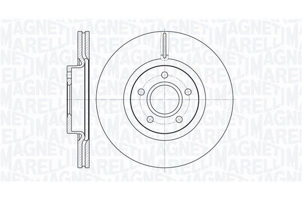 Fren Disk Ayna Ön Sağ ve Sol Ford Kuga (CBV)(2008->)  MAGNETI MARELLI 361302040134