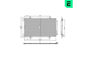 Klima Radyatörü  ERA 667498  9531061M10