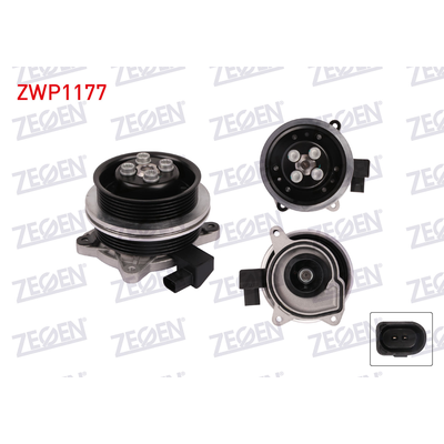 Devirdaim Su Pompası  Volkswagen Sharan (7N1)(05.2010->2015)  ZEGEN ZWP1177